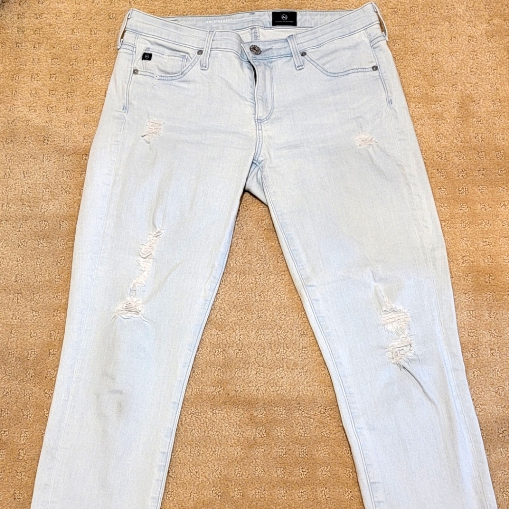 AG Adriano Goldschmied Frayed Hem Jean's | Size 26 👖